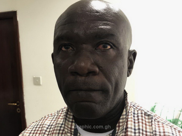 The suspect, David Kelly Nortey
