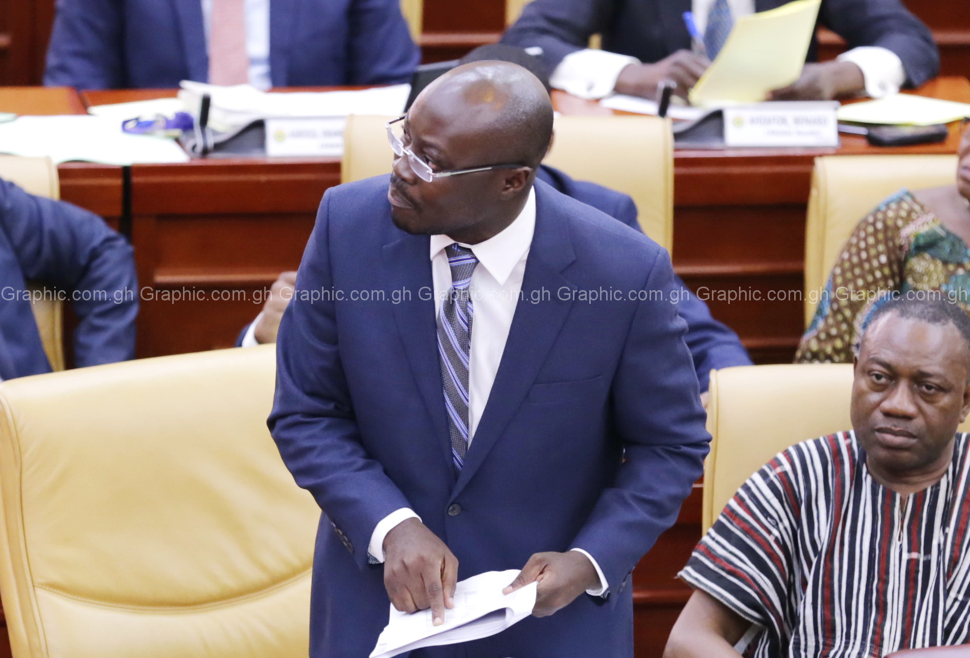 Minority Spokesperson on Finance and Ranking Member on the Finance Committee, Mr Ato Forson