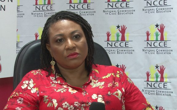 Chairperson of the Commission, Madam Josephine Nkrumah