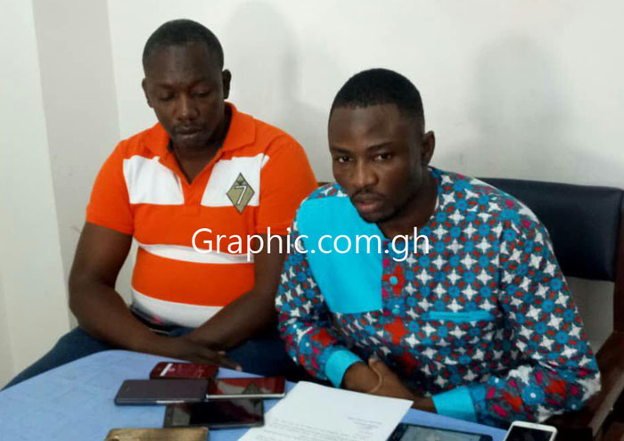 Former chairman of the Northern Regional Football Association flanked by his deputy, Mr. Kessie Musah Ibrahim expressed the hope that Ghana football will get on its feet once again.