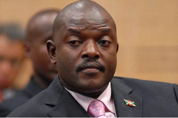 Burundian President Pierre Nkurunziza