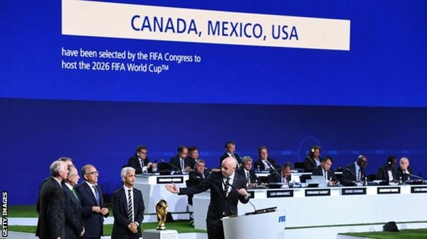 Fifa members voted on the bids at their congress in Moscow