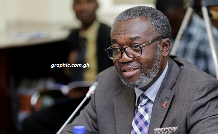 Dr Anthony Nsiah-Asare, Director-General of the GHS 