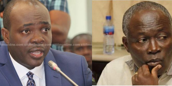 Isaac Asiamah and Nii Lantey Vanderpuije