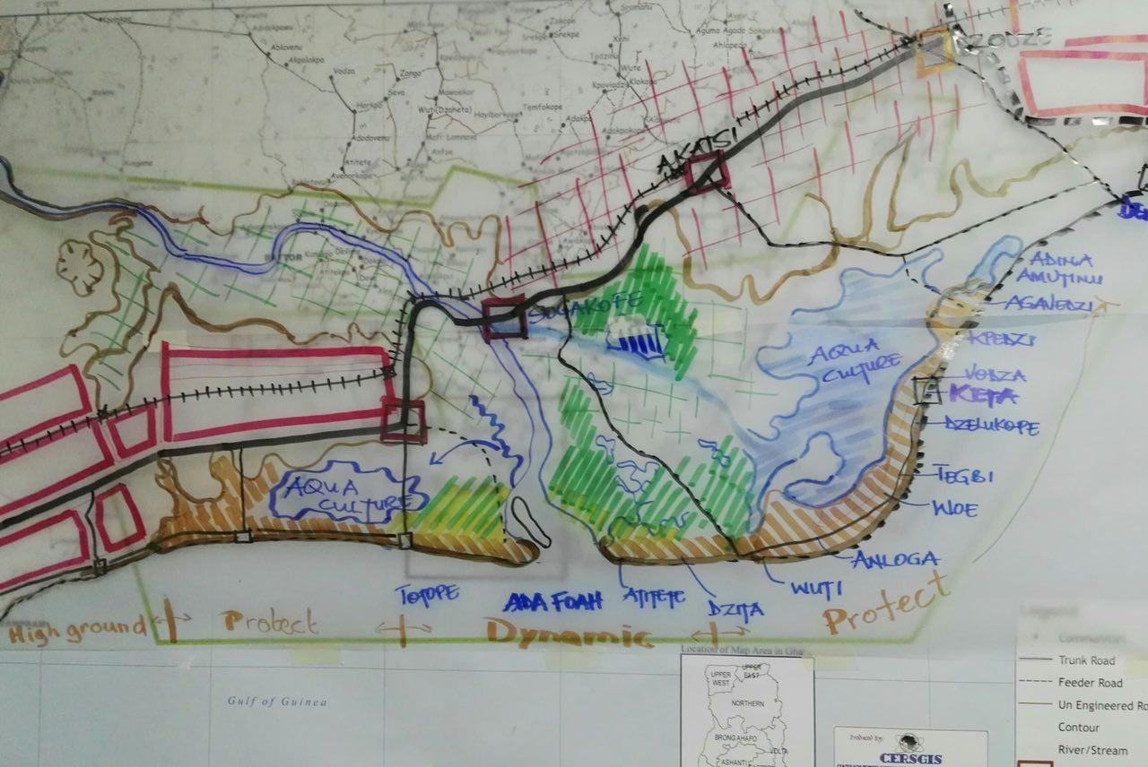 Unlocking the potentials of the Volta Delta Basin through integrated planning architecture