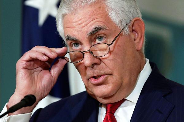Rex Tillerson: "I will now return to private life"