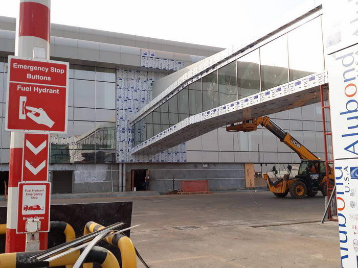 The new KIA passenger terminal