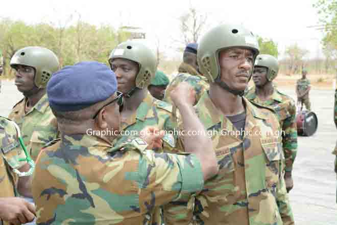 Military on high alert' ready to deal with threats of terrorism, organised crimes