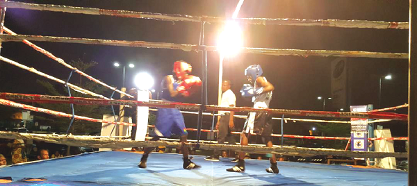  These two youngsters were a delight to watch at the boxing event