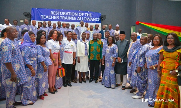 “Thank you Mr President” -Teacher trainees honour President Akufo-Addo