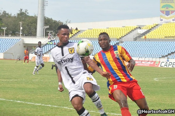 Ghana Premier League: Ashgold batter Hearts