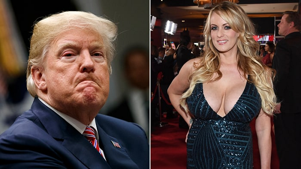 Trump and Stormy Daniels 