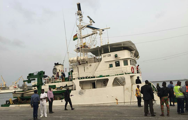 The vessel which was hijacked by the pirates