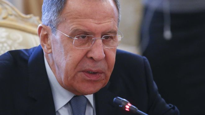 Mr Lavrov also suggested last month's poisoning could be in the interests of the British government