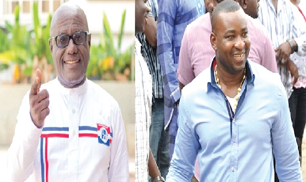 Mr Asare-Bediako and Mr Bernard Antwi Boasiako NPP