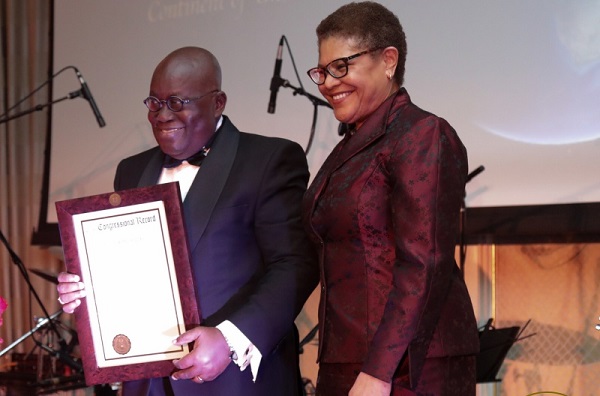 President Akufo-Addo Receives Exemplary Leadership Award