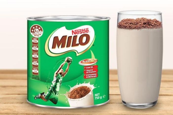 PHOTO: The rating will only be removed from the Milo powder, and not other Milo products. (Supplied: Milo)