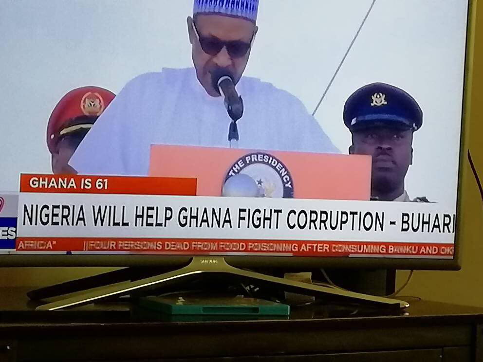 Ghanaians ‘mock’ Buhari’s offer to help Ghana fight corruption