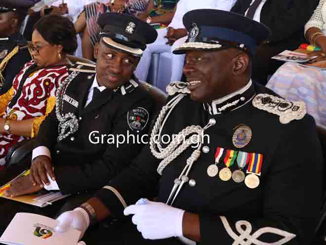Inspector General of Police, Mr David Asante Apeatu