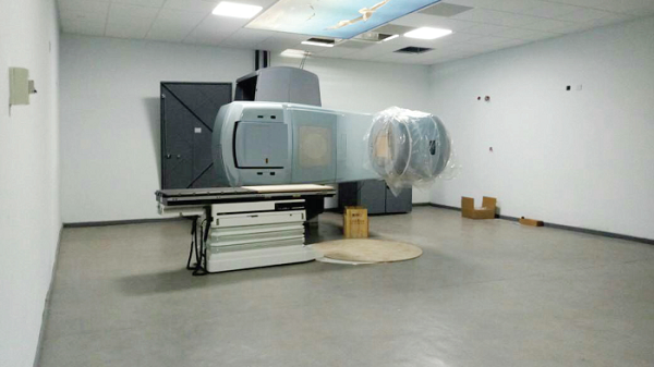 The linear accelerator machine at the Komfo Anokye Teaching Hospital 