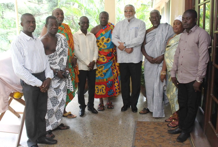 Delegation from Abeadze-Dominase call on Rawlings