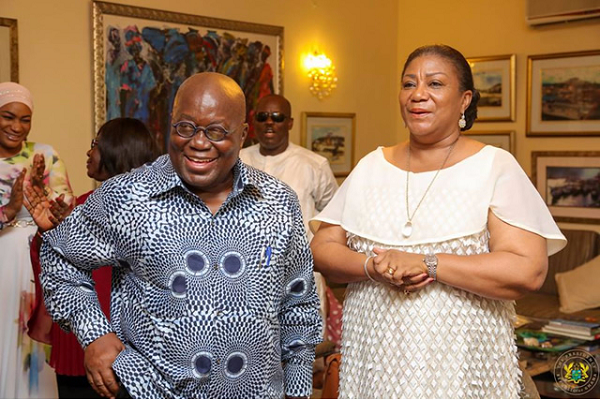 President Akufo-Addo in London for week-long vacation