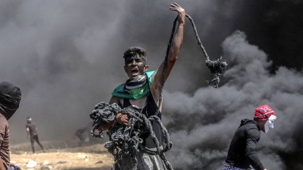 Gaza braced for further violent protests