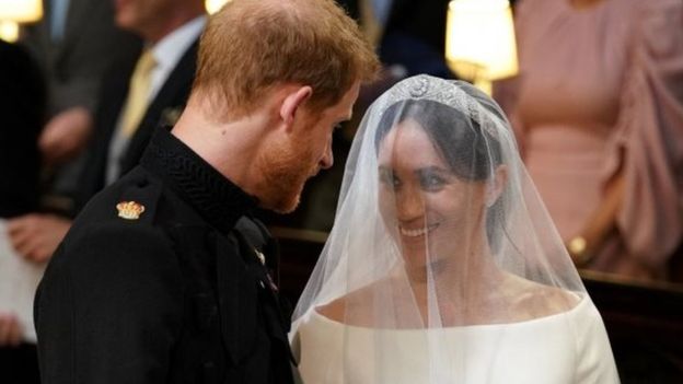 Just married: Prince Harry and Meghan Markle declared husband and wife 
