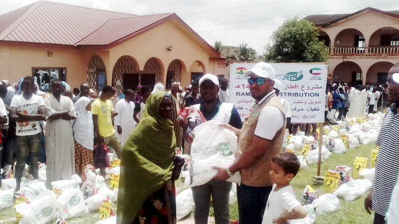1,000 needy Muslims in Kumasi get support during Ramadan