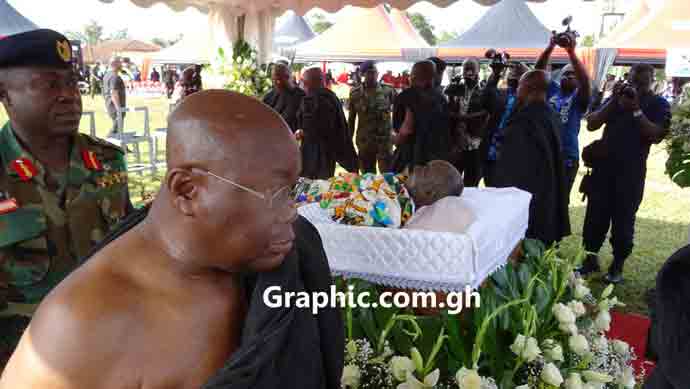 Ghanaians pay last  respects to Appiah-Menka