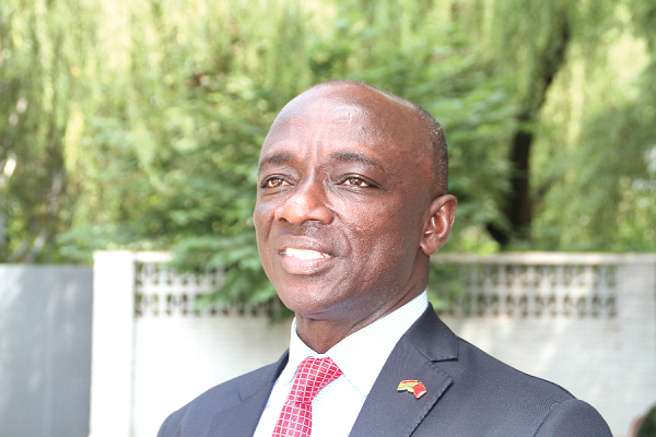 Mr Edward Boateng — Ghana's ambassador to China