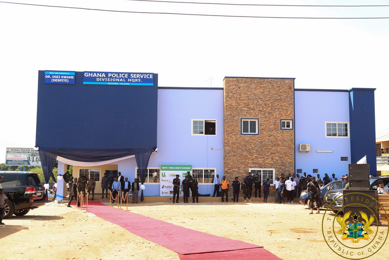 The newly constructed Tesano Police Station