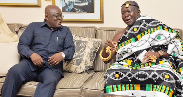Prez Akufo-Addo meets Otumfuo behind closed doors