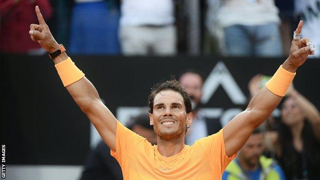 Rafael Nadal wins record eighth Italian Open