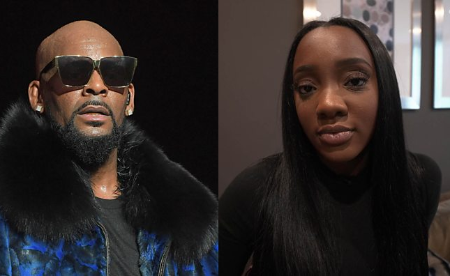 R Kelly and Faith Rodgers, who accuses him of sexual assault