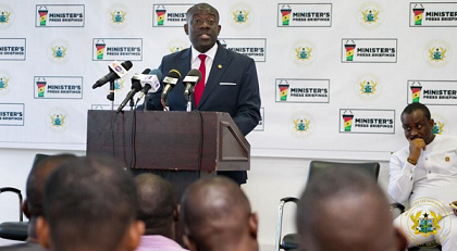 Minister of Information, Mr Kojo Oppong Nkrumah