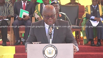 The President of the Republic of Ghana, Nana Addo Dankwa Akuffo-Addo