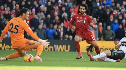 VIDEO: Salah strike hands Liverpool 2-0 win over Fulham