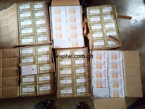 Bimbilla: Police seize 1500 pieces of ammunition