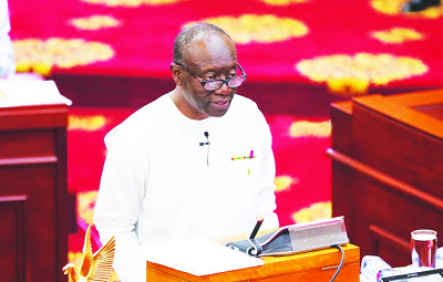 Mr Ken Ofori-Atta — Finance Minister
