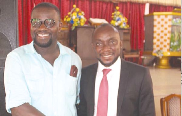   Mr Kinsley Agyeman (right), and Mr Frank Annoh-Dompreh