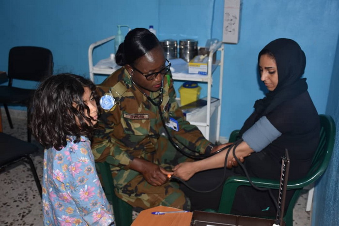 Ghanaian battalion in Lebanon holds free medical care 