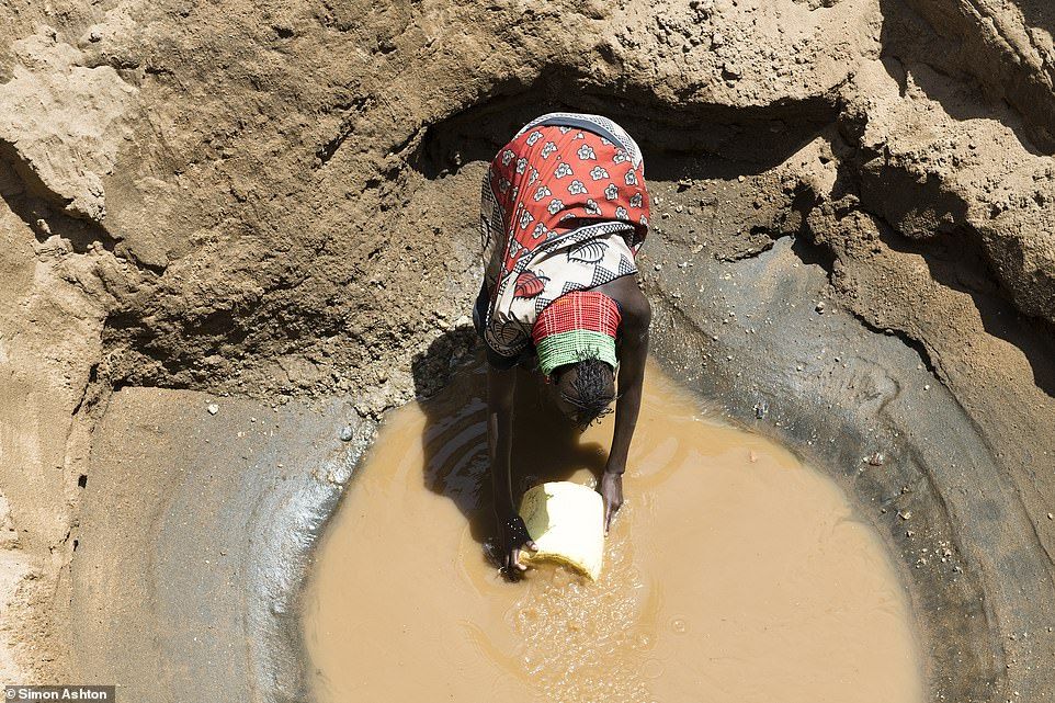 A woman was recently killed when one of the pits collapsed on her and her body remains buried at the site