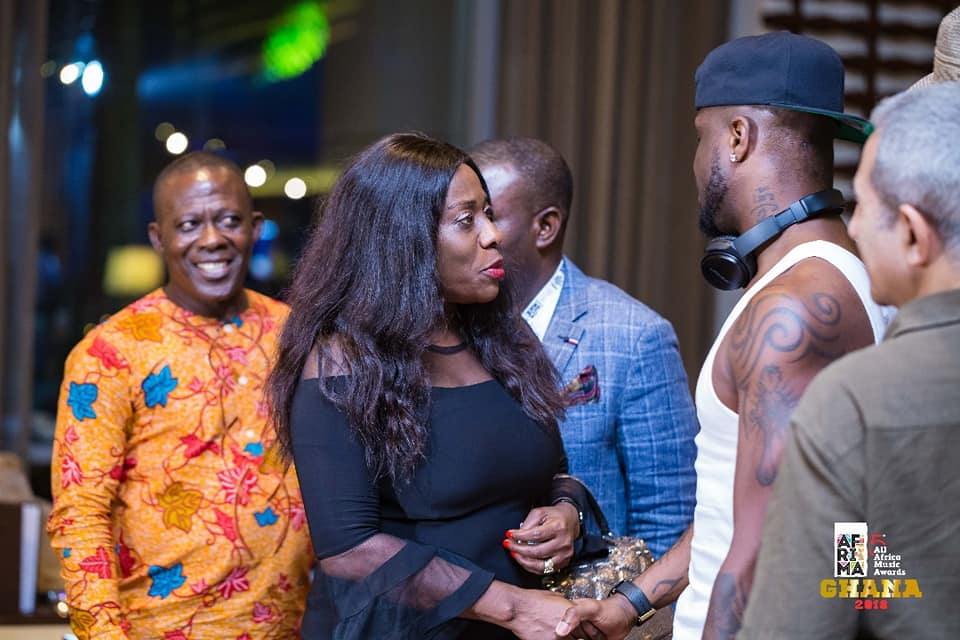 At the 2018 AFRIMA welcome soiree