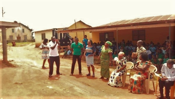  A scene from the drama