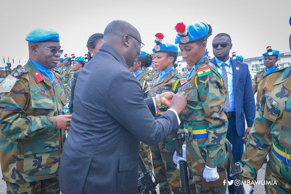 Dr Bawumia commends Ghanaian Peacekeepers in Lebanon