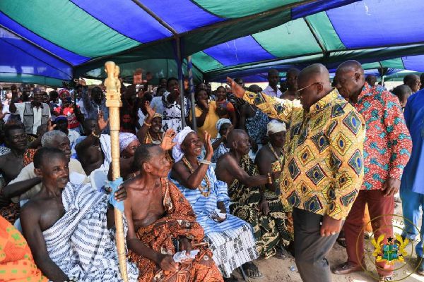 Thank you for not coming by air – Afram Plains chiefs to Akufo-Addo 