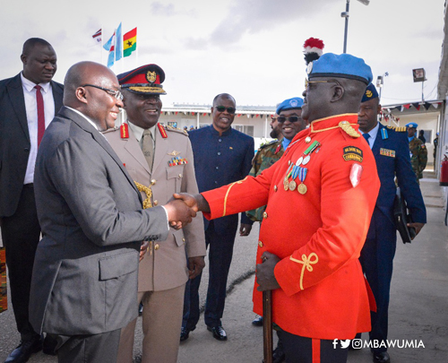 Bawumia celebrates UN Medal Day with Peacekeepers in Lebanon