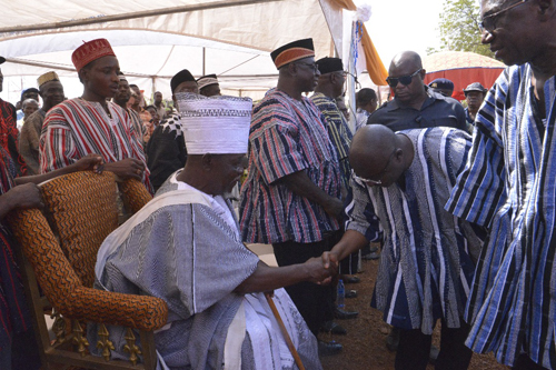 Bawumia celebrates Kakube Festival with the people of Nandom
