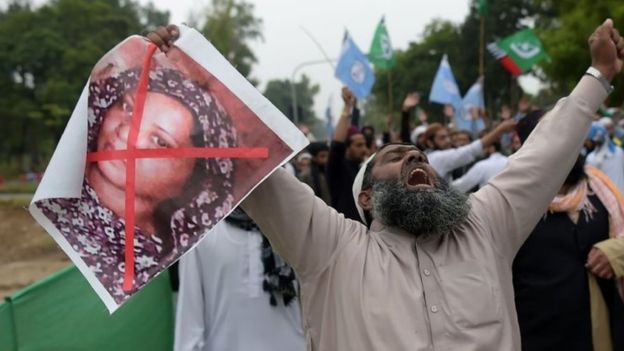 There is widespread support for severe punishments for blasphemers in Pakistan